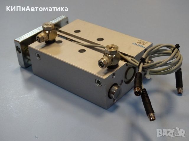 пневматичен цилиндър Festo DFM-25-80-P-A-GF Guided drive/Linear guide, снимка 7 - Резервни части за машини - 46582584