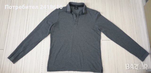 Hugo Boss Pique Pima Cotton Regular Fit Mens Size 50 /L ОРИГИНАЛ Мъжка блуза!, снимка 9 - Блузи - 51369443