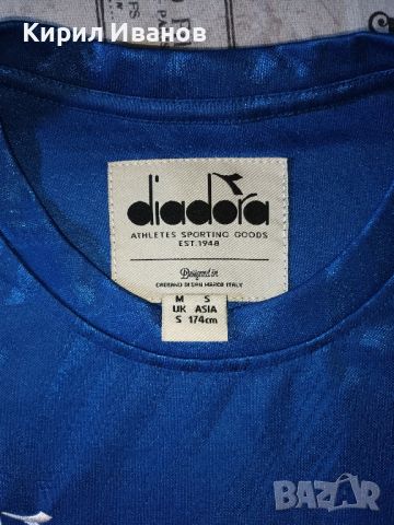 Оригинална тениска на Италия, Diadora, размер М, снимка 3 - Спортни дрехи, екипи - 45795819