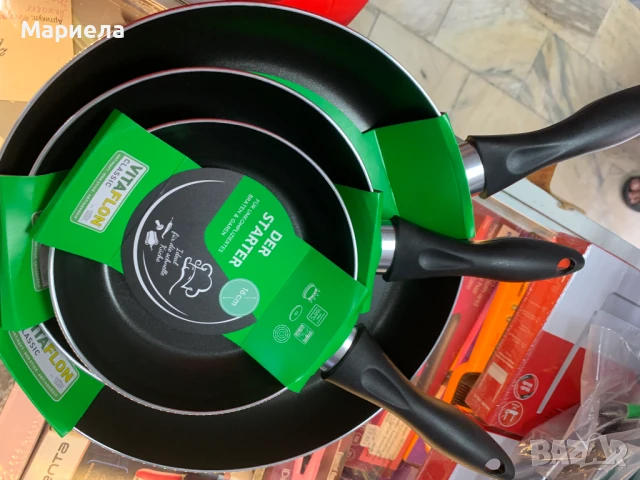 Немски тиган с незалепващо покритие / 28 см., снимка 6 - Съдове за готвене - 51203655