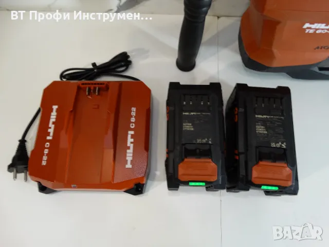 2023 - Hilti TE 60 - 22 / 2 x 12 Ah / Nuron Ударо пробивна машина, снимка 12 - Други инструменти - 48915193