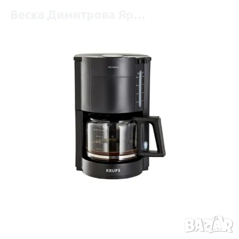 Кафемашина, KRUPS ProAroma, стъклена кана, снимка 4 - Кафемашини - 49135030