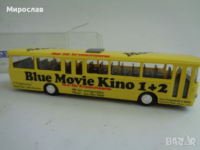 I M U H0 1/87 SETRA АВТОБУС МОДЕЛ ИГРАЧКА КОЛИЧКА, снимка 3 - Колекции - 46102411