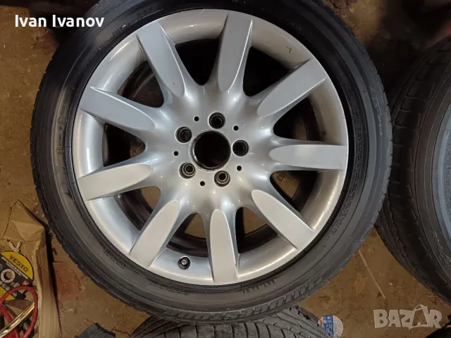 Оригинални джанти с гуми 18 цола за mercedes s w221, снимка 6 - Гуми и джанти - 50419009