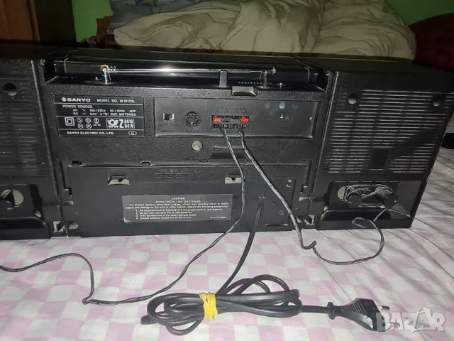 Радиокасетофон Sanyo M-W170K, снимка 9 - Радиокасетофони, транзистори - 50232027