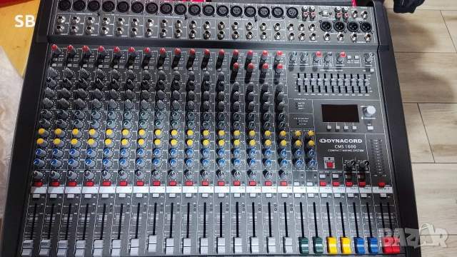 dynacord cms 1600, снимка 5 - Ресийвъри, усилватели, смесителни пултове - 54273704