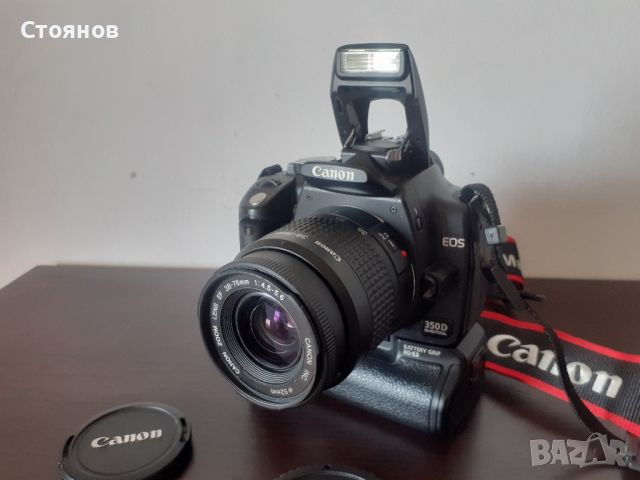 Фотоапарат Canon 350D Japan, снимка 2 - Фотоапарати - 46182172