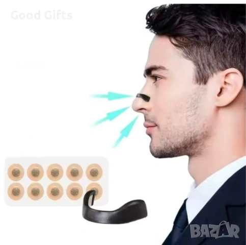 Магнитни Ленти за Нос Против Хъркане – 30 бр. за 30 Дни Спокоен Сън, снимка 2 - Други - 53281216