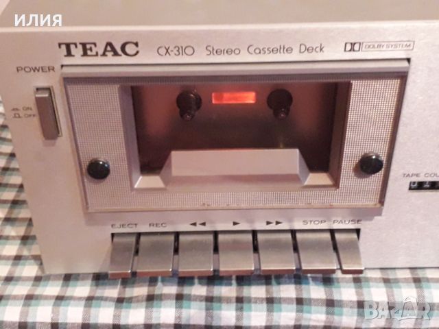 Stereo Cassette Deck TEAC CX310, снимка 2 - Декове - 46619210