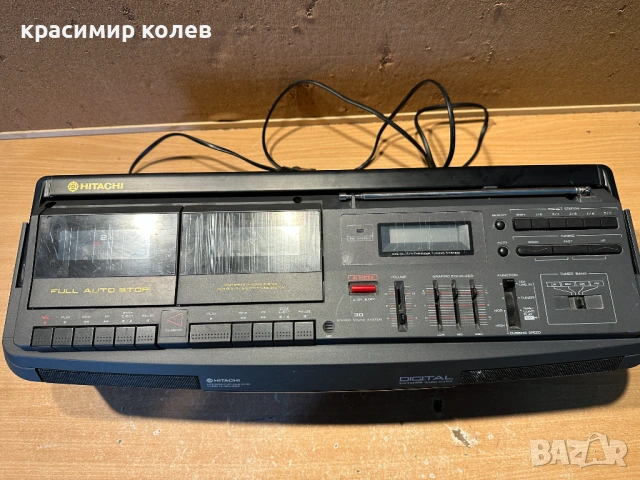 радиокасетофон "HITACHI TRK-3D35E", снимка 6 - Радиокасетофони, транзистори - 53737040