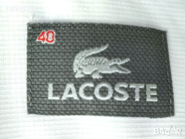 Lacoste overhemd M, снимка 3 - Ризи - 46385275