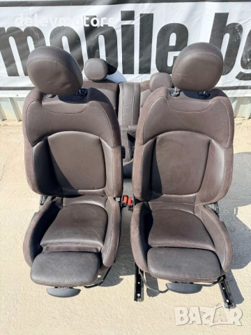 Кожен салон с подгрев алкантара от Mini Cooper S (56) 2.0i двигател B48A20F, 192кс., John Cooper Wor