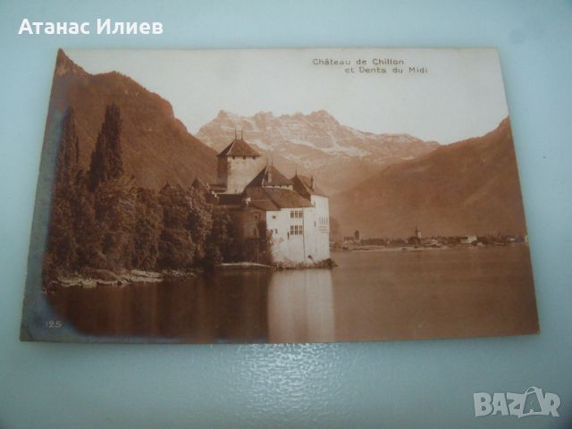 Стара пощенска картичка от Швейцария, 1910г., снимка 1 - Филателия - 46579493