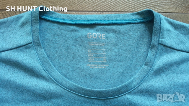 GORE WEAR RUNNING T-Shirt Размер L мъжка тениска 6-60, снимка 8 - Тениски - 52159930