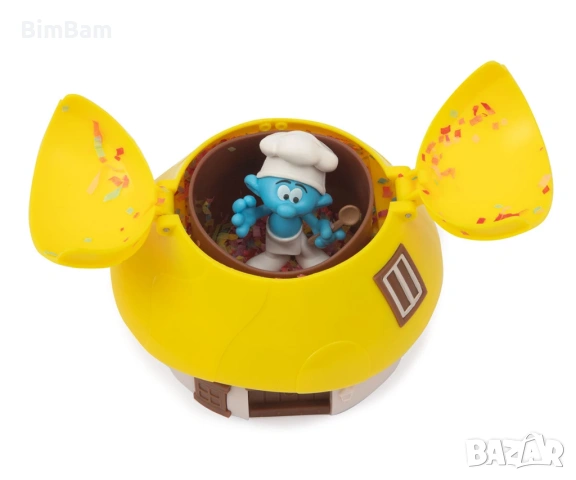 Комплект къщичка със Смърф-изненада Смърфовете / Giochi Preziosi, снимка 8 - Фигурки - 53220952