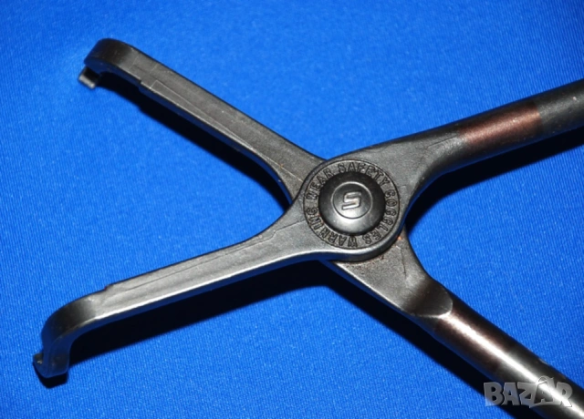 SNAP-ON Американски КЛЕЩИ 320 мм с Пръстен Челюсти за Гумички Клапани Маркучи Лули Свещи и др.БАРТЕР, снимка 7 - Клещи - 54122622