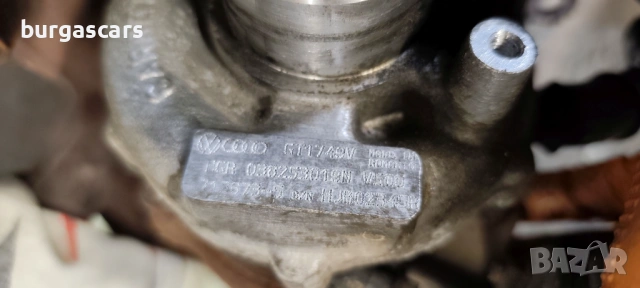 Турбина GT1749V / 038253019N Ford Galaxy 1.9-115к.с. AUY, снимка 2 - Части - 54214065