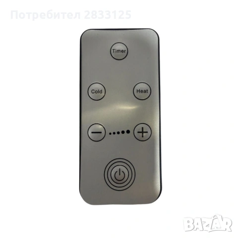 Стенен PTC отоплител и вентилатор LX-333 – 1800W, дистанционно управление и таймер, снимка 5 - Отоплителни печки - 53660762