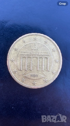 50 cent euro coin 2002 germany (J)