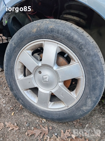 Джанти с гуми 205/55/16 с междуболтовото 4*100, снимка 7 - Гуми и джанти - 52912068