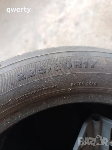 летни гуми 225 50 R17, снимка 2 - Гуми и джанти - 53719875