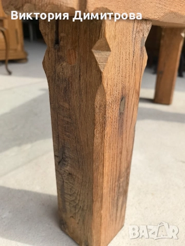 Арт Холна маса Рустик, снимка 6 - Маси - 53739536