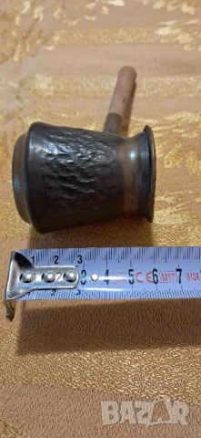 Старо малко медно джезве , снимка 10 - Колекции - 50957901