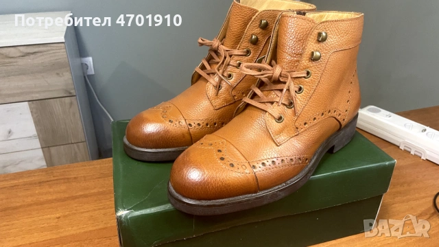 Зимни ботуши от естествена кожа от Riccardo Colli, снимка 7 - Мъжки боти - 53019064