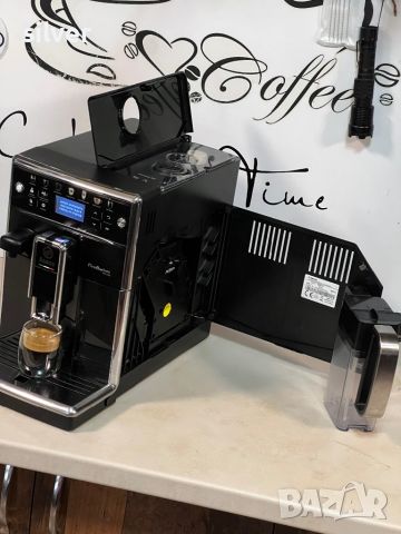 Кафемашина кафе автомат Saeco Picobaristo de luxe с гаранция, снимка 6 - Кафемашини - 45664315