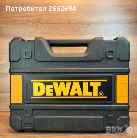 Акумолаторен гайковерт DeWalt НОВО - 112лв !!!, снимка 2 - Части - 46331618