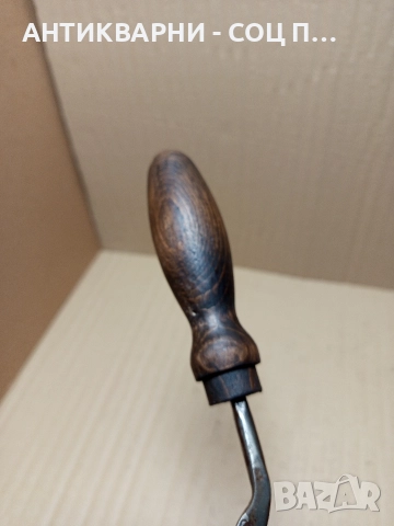 Стара Кована Кука Занаятчийски Инструмент. , снимка 5 - Антикварни и старинни предмети - 52697639