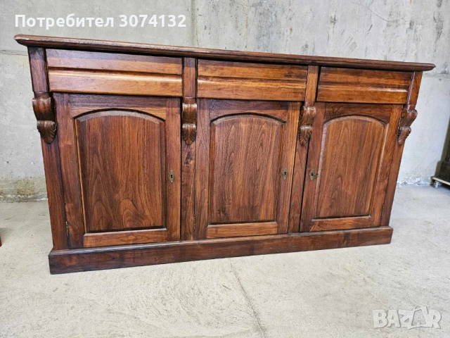 Контрабюфет в стил Рустик (изцяло от масив), снимка 3 - Бюфети - 50667929