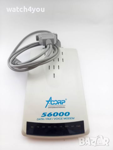 МОДЕМ ACORP 56000 BPS ACORP INTERNAL VOICE/FAX/MODEM , снимка 3 - Мрежови адаптери - 45741575