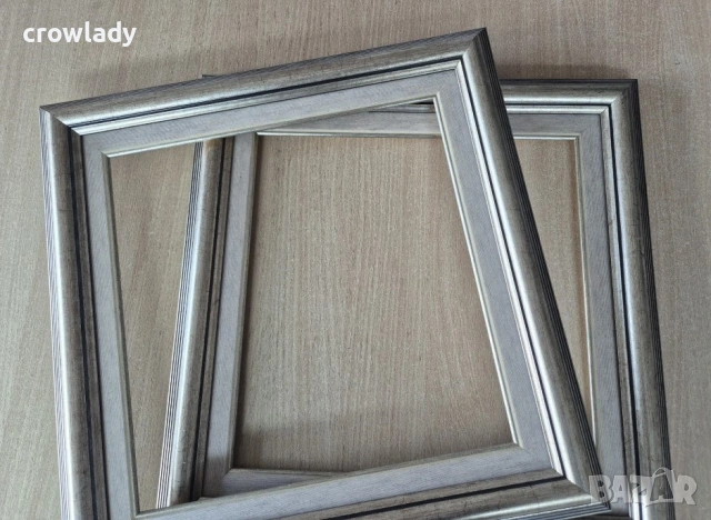 2 Сребърни рамки и паспару за гоблен картина огледало 2, снимка 2 - Картини - 53510751