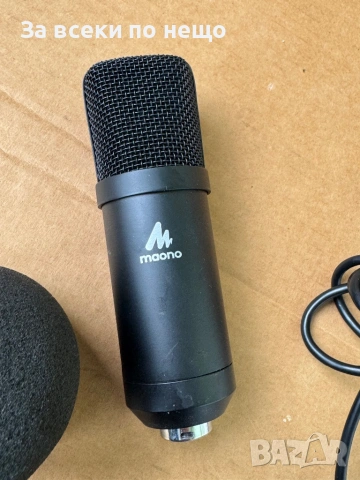 Професионален студиен микрофон Maono , снимка 9 - Микрофони - 53629033