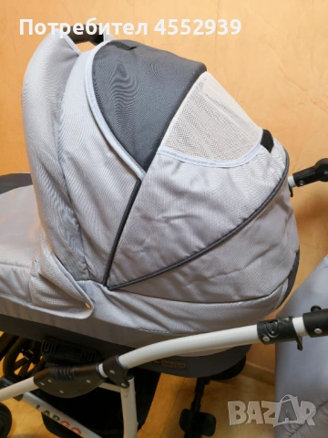 Бебешка количка BabyLux Largo Deep 3 в 1 , снимка 14 - Детски колички - 54054834