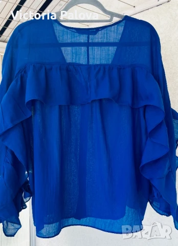 Блуза/риза от рами ( 56%) ZARA COLLECTION 