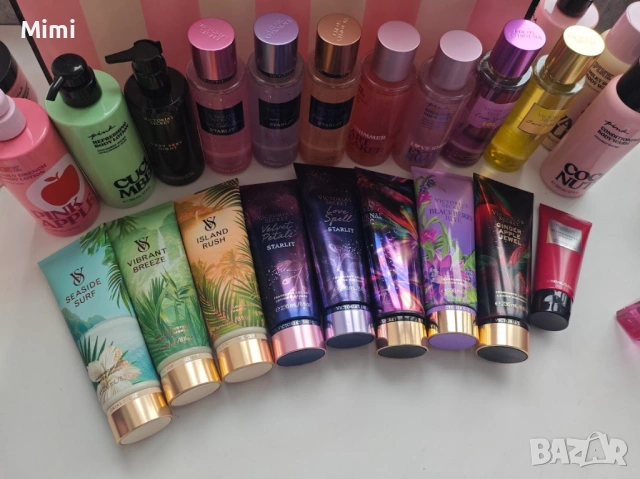 Victoria's Secret подаръчни комплекти, лосиони с блясък, спрейове