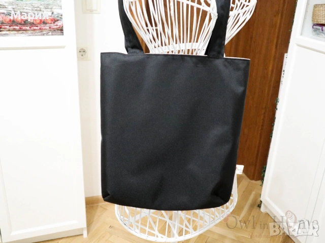 Текстилна торба с Кокошка, ръчна изработка, снимка 9 - Чанти - 54249788