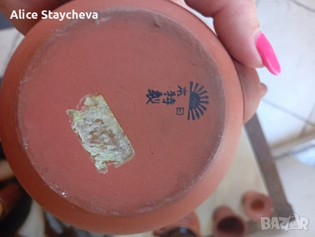 Китайски винтидж чайник , снимка 2 - Антикварни и старинни предмети - 50681148