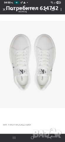 Дамски кецове  Calvin Klеin, снимка 2 - Маратонки - 52786925