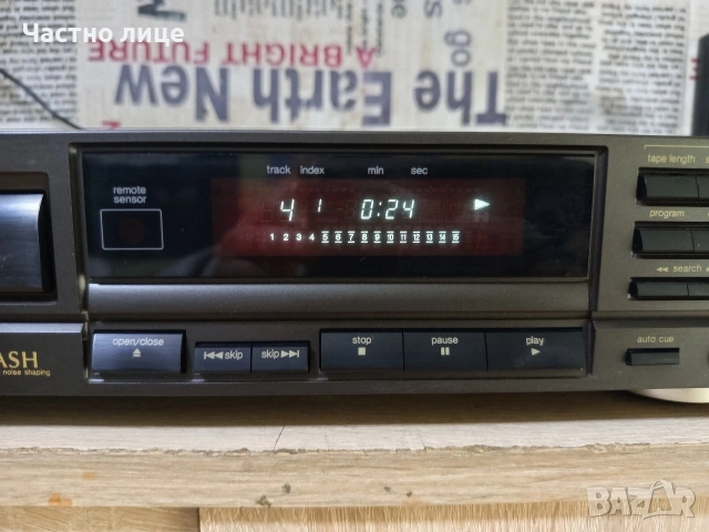 СД-Плейър"Technics" SL-P277A, снимка 3 - Ресийвъри, усилватели, смесителни пултове - 53884762