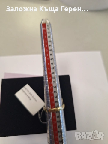 Златен пръстен 9,44гр.14к, снимка 3 - Пръстени - 53765306