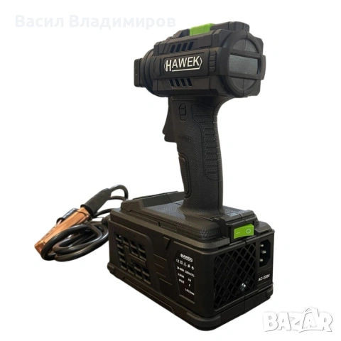 Професионален ръчен инверторен електрожен тип пистолет с дисплей, HAWEK 400A, снимка 4 - Други инструменти - 53616853