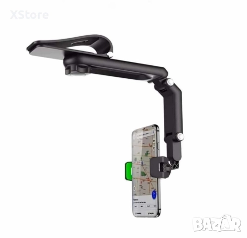 Държач за мобилен телефон за кола,гъвкав,въртящ се на 360 градуса, снимка 4 - Аксесоари и консумативи - 52483613