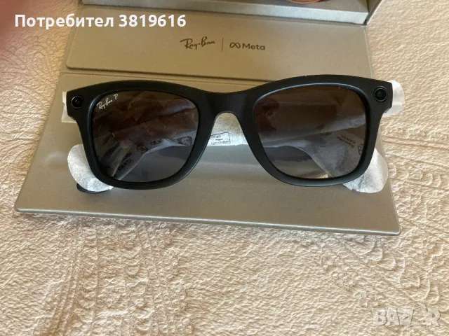 Продавам смарт очила Ray-Ban Meta Wayfarer, снимка 4 - Слънчеви и диоптрични очила - 47235465