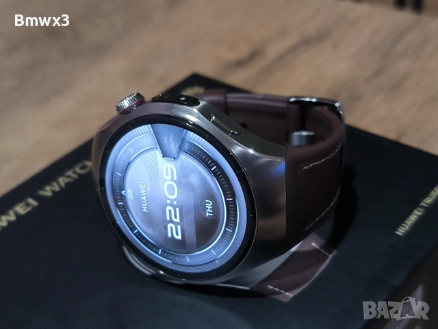 Huawei watch 5 Titanium Leather Esim, снимка 4 - Смарт часовници - 53905745