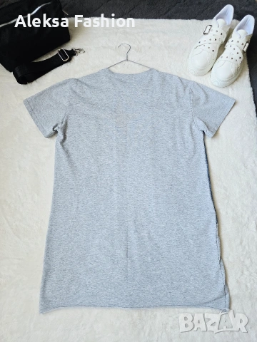 Рокля туника с дънкова част , снимка 2 - Рокли - 51570951