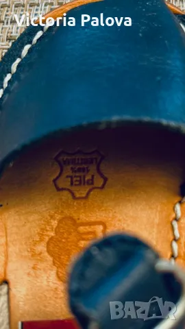 Бебешки сандали BUBU естествена кожа, снимка 6 - Бебешки обувки - 50379491