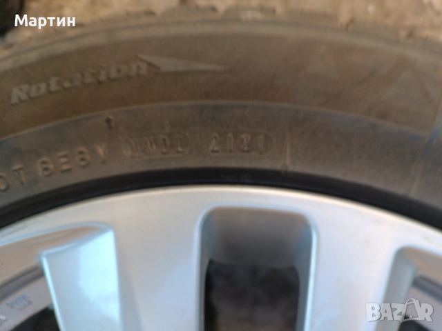 KIA CEED джанти със зимни гуми 215/55/17, снимка 4 - Гуми и джанти - 52922274